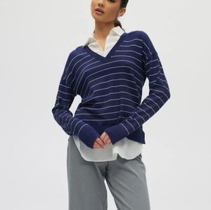 Hilary Radley Womens Long Sleeves Blouse XL